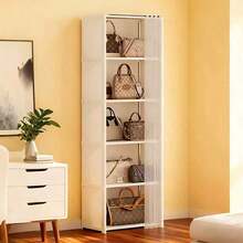 Multifunctional Easy-Install Minimalist Storage Cabinet, Dust-Proof Bookshelf, Ideal For Office, Classroom, Living Room, Bedroom, Dorm - Multicolor - View 3