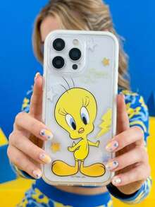 LOONEY TUNES X SHEIN Stylish Printed Protective Case Design, Fashionable Phone Case Compatible With IPhone - Multicolor - View 2