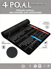 Large Shortcut Mouse Pad Word Excel PPT Hotkey Keyboard Shortcuts For Work Game Office Home Computer Accessory - Mouse Pad - View 2