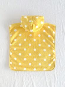Cozy Pixies Baby Girl Polka Dot Duck Pattern One-Piece Swimsuit Suitable For Summer Vacation Beach - Yellow - View 2