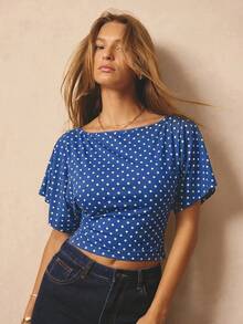 Blue and White