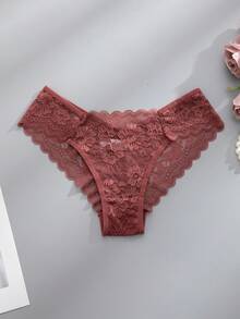 Snug Zone Set Celana Dalam Tanpa Jahitan 12pcs, Nyaman & Seksi, Set Celana Dalam Segitiga dengan Hiasan Renda - MultiWarna - View 6