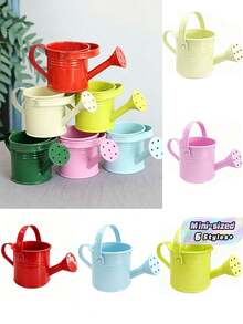 Mini Metal Watering Can – Small Plant Mister Spray Bottle For Garden Flowers, Indoor & Outdoor Use - A - View 1