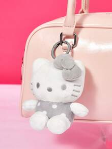HELLO KITTY AND FRIENDS | POKOJA LAND 1個聯名3D絨毛吊飾鑰匙圈，灰色設計，獨特前衛風格，適合追求個性的愛好者，可掛在包包、鑰匙、書包上，生日或週年紀念的獨特禮物 - 灰色 - 查看 5