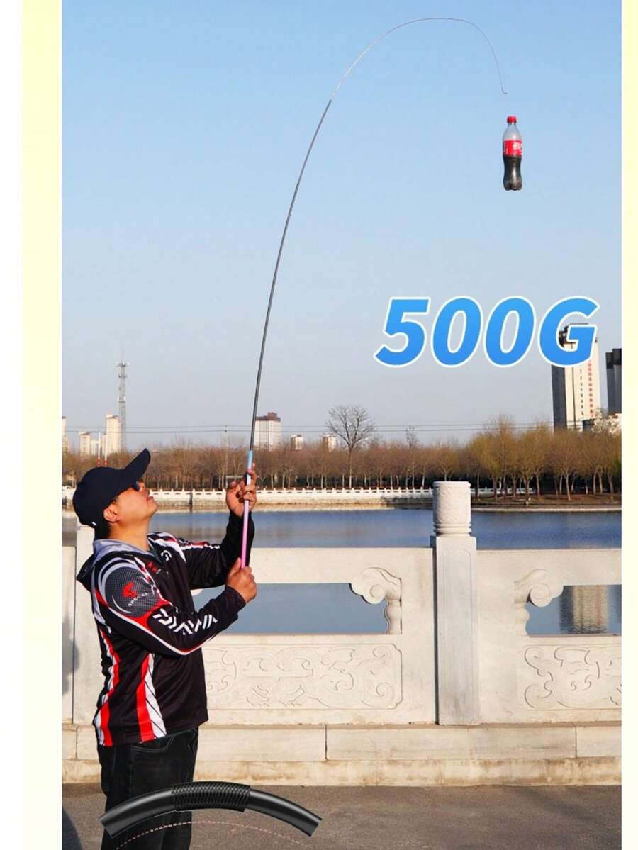 Small-Sized Fishing Rod For Children, Ultra-Short Mini Fishing Rod, Super Fine Fishing Rod, Stream Fishing Rod, Shrimp Fishing Rod, Small Fish Catching Rod Set. - Multicolor - View 1
