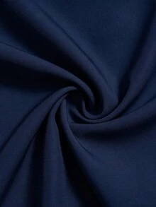 Women Long Dresses - Navy Blue - View 7