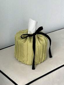 Muroi Mono Kotak Kertas Mengkilap dengan Rumbai Gaya Ins, Set Dekorasi Ruang Tamu dan Dapur, Kotak Penyimpanan Kecil dari Kain, Kotak Tisu Lucu, Kotak Serbet Modern, Dekorasi Kotak Kertas Lucu, Kotak Tisu Gaya Nordik untuk Ruang Tamu, Ruang Belajar, dan Kamar Tidur. - MultiWarna - View 13