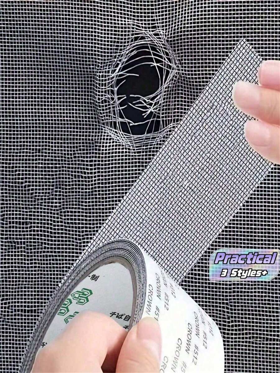 Self-Adhesive Window Screen Repair Tape, Waterproof Mosquito Net Repair Tape, Durable And Easy To Repair Holes Or Cracks On Window Screens And Doors - multicolor - View 1