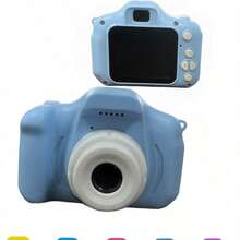 Teckwe 1080P High-Definition Digital Camera, 2-Inch IPS Display, Frame Recording Function, Cute And Portable, Ideal Gift For New Year, Birthday Or Festival Photography; Does Not Include Memory Card And USB Charging Cable, With A Built-In 400mAh Battery. - View 7