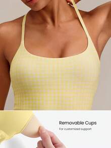 GLOWMODE FeatherFit™-Air Elevate A-Line Built-In Peekaboo Short Pocket Mini Slip Dress Low Impact Daily Summer Quick Dry Moisture Wicking - French Vanilla - View 5