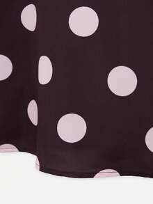Nöista Setelan Atasan Halter Polkadot dan Celana Panjang Lebar dengan Desain yang Serasi. Sempurna untuk Liburan, Pesta, Liburan di Resor, dan Gaya yang Menonjol. - Berwarna merah muda - View 15