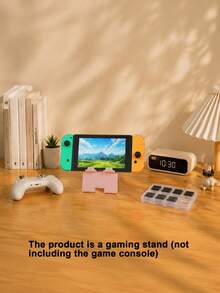 Teckwe 1pc Adjustable Desktop Clamp-Type Stand, Providing Stable Support And Anti-Slip Folding Portable Universal Device Fixator, Compatible With Switch, Switch Lite, Switch OLED, Smartphones, Etc., Suitable For Home Office, Gaming And Indoor Daily Use. - View 3