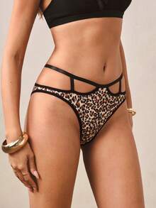 Hourtrue 3pcs/Pack Women's Printed Comfortable Bikini Panties - Multicolor - View 3