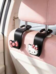 HELLO KITTY AND FRIENDS | SHEIN Car Seat Back Hook - pink - View 3