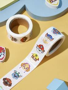 SHEIN | PAW Patrol Cartoon Stickers, Sticker Set, Multi-Color Stickers, Suitable For Laptops, Water Bottles, Scrapbooks And DIY Handmade - multicolor - View 1
