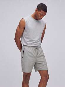 Nelvento Soul Shorts Estilo Namorado Simples, Versátil, Diário, Casual, Esportivo, Shorts de Ginástica, Shorts Estilo Namorado, Shorts de Basquete Estilo Namorado, Desinfetante para as Mãos, Shorts Cinza Escolar, Shorts de Treino de Secagem Rápida, Shorts de Ginástica para Caminhada ao Ar Livre, Shorts de Corrida com Bolsos, Shorts de Treino Cinza, Leves - Cinza - Visão 1