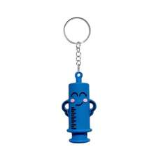 Unique Syringe Bottle Cap Opener And Cutter | Keychain Hanging One-Handed Bottle Cap Breaker Tool, Suitable For Nurses, Doctors, Hospitals - Portable PVC Pill Bottle Opener, Available In Pink, Blue, Green, Black - Ideal Choice - Multicolor - View 8