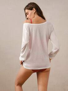 Hourtrue 2pcs/Set Summer Solid Color Lightweight Loose Fit Sheer Cover Up With Camisole Top, Versatile Casual Outfit - Multicolor - View 3