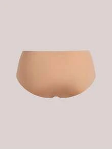 3pcs/Pack Women's Seamless Solid Color Breathable Comfortable Panties - Multicolor - View 5