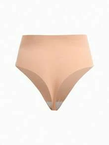 Slumbrini 7pcs/Set Plus Size Seamless G-String Panties, Sexy & Fashionable Casual Comfortable Home-Wear Solid Color & Leopard Print, Gift For Birthday, Valentine's Day, Christmas, Halloween - Multicolor - View 13