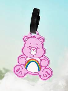 SHEIN X Care Bears Love Bear 全身 PVC 行李吊牌 - 粉色 - 查看 1