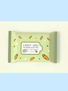 10PCS Lemon Packaging Mini Wet Wipes Portable Pack 10 Sheets Travel Size Disposable Face Cleaning Tissues For Party Date Picnic Camping Travel Use Cute Fruit Design - multicolor - View 9