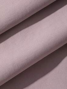 DAZY Pantaloni lunghi da donna a gamba ampia e morbida, tinta unita, casual, per vacanze estive e scuola - Rosa - Visualizzare 9