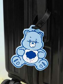 SHEIN X Care Bears Love Bear Full Body PVC Luggage Tag - Blue - View 2