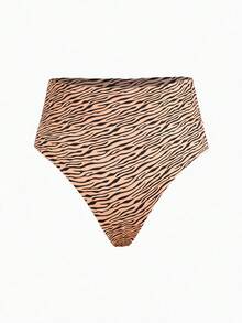 Slumbrini 7pcs/Set Plus Size Seamless G-String Panties, Sexy & Fashionable Casual Comfortable Home-Wear Solid Color & Leopard Print, Gift For Birthday, Valentine's Day, Christmas, Halloween - Multicolor - View 19