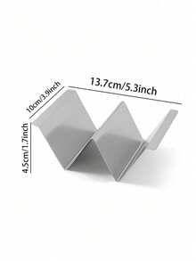 Haus Hana Stainless Steel Tower Support Bracket, Each Bracket Can Accommodate Up To 3 Towers, Keeping The Shell Upright - Oven, Grill - Silver - View 10