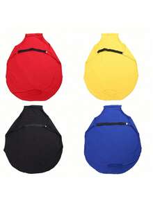 1 Pc Thick Elastic Luggage Cover, Suitable For 18-28 Inch Suitcases, Dust-Proof Travel Accessory - Multicolor - View 11