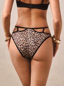 Hourtrue 3pcs/Pack Women's Printed Comfortable Bikini Panties - Multicolor - View 2