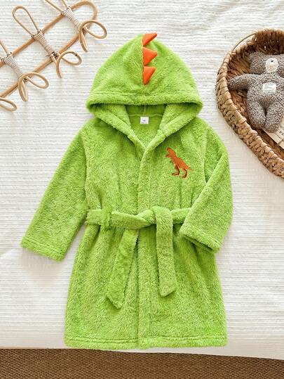SHEIN Kids Young Boy Knitted Solid Color Hooded Casual Autumn Cardigan Loungewear Winter Cute Vacation Squishy Comfortable Beach Birthday Halloween