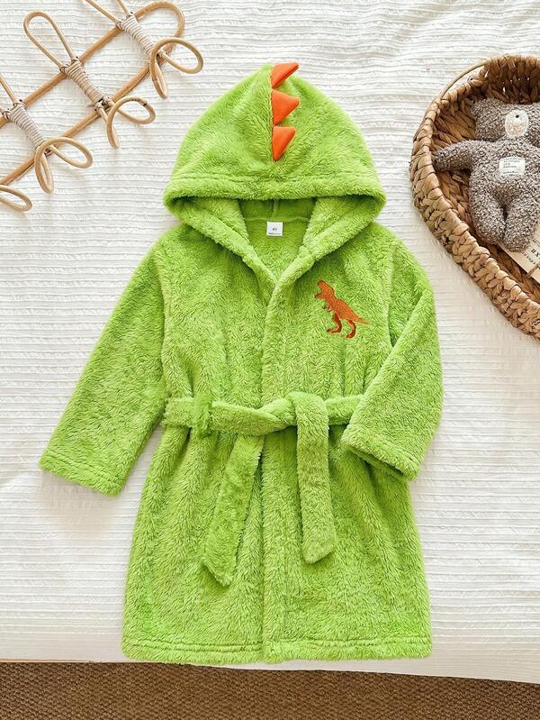 SHEIN Kids Young Boy Knitted Solid Color Hooded Casual Autumn Cardigan Loungewear Winter Cute Vacation Squishy Comfortable Beach Birthday Halloween