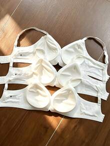 Dream Adore Set Pakaian Dalam Wanita Tanpa Jahitan Bermotif Nyaman, 3 Potong - MultiWarna - View 2