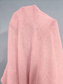 Manfinity Dauomo Fashion Street Casual Cool Comfortable Rhinestone Round Neck Short Sleeve Top - Pink - View 5
