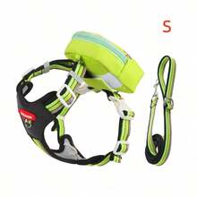 3pcs Dog Walking Set: Harness, Carrier Bag & Leash, Breathable Mesh Vest Harness With Buckle, Suitable For Small Dogs & Cats - Multicolor - View 19