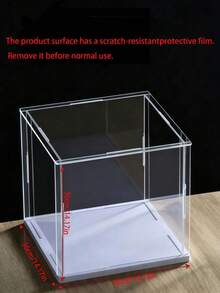 Collectible Display Box, Assembleable Transparent Acrylic Box, Alternative To Glass Display Box, Suitable For Displaying Figurines, Home Storage, And Organizing Toys - Multicolor - View 12