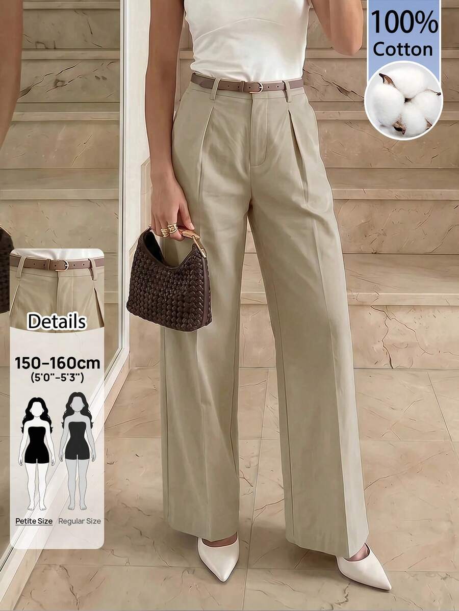Sinnesro Premium Sage Green Long Pants, Autumn Elegant Casual Teachers' Day Style, Fashion Versatile Commute Work Business Brunch