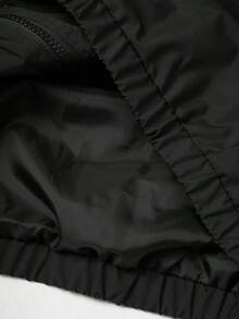 STYNVO 男士純色百褶寬腿寬鬆休閒長褲 - 黑色 - 查看 6