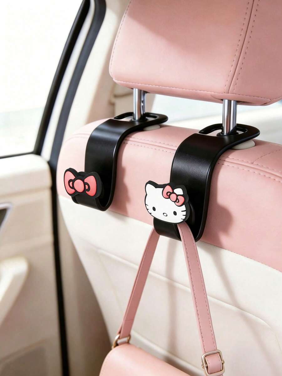HELLO KITTY AND FRIENDS | SHEIN Car Seat Back Hook - pink - View 1