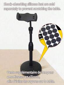 1PC Adjustable ABS Waterproof Tripod Phone Stand Multi Angle Stable Clip For Video Gaming Vlog Bedroom Decor Father Gift RV Essential - Phone Stand - View 14