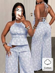 Blue and White