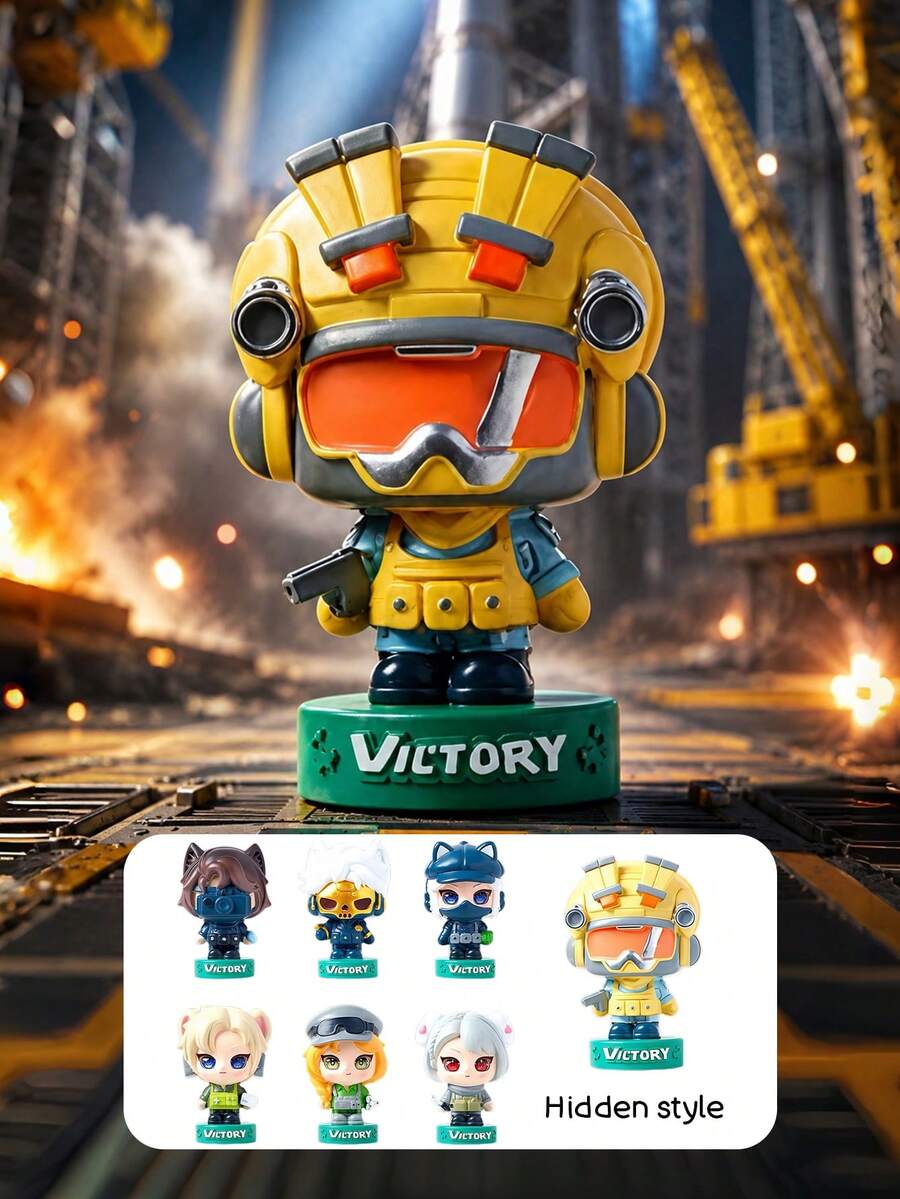 POKOJA LAND Mystery Box/Blind Box/Surprise Box/Random Box(Non-Plush Filling) - Tide play blind box - View 1
