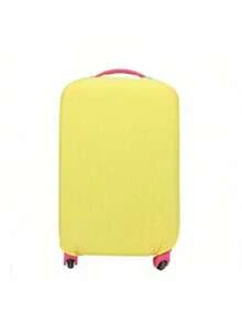 1 Pc Thick Elastic Luggage Cover, Suitable For 18-28 Inch Suitcases, Dust-Proof Travel Accessory - Multicolor - View 9