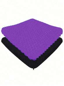 Summer Gel Honeycomb Cushion, Extra Large Breathable Honey Grid Car Seat Cushion, Thick Cooling Jelly Butt Pad For Chairs - multicolor - View 5