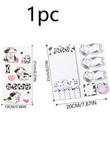 Cute Cat Shaped Design Sticky Notes - multicolor - View 14