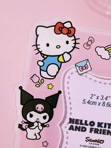 HELLO KITTY AND FRIENDS | SHEIN Cartoon Photo Frame Holder, Refrigerator Sticker, Acrylic Photo Frame, Suitable For Photo Display, With Refrigerator Sticker, Gifts, Gift Ideas - Multicolor - View 5