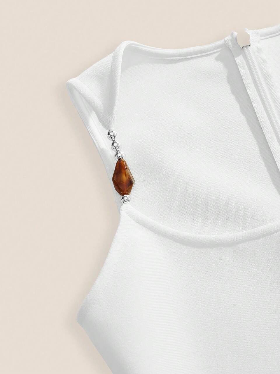 Anewsta Top de tirantes finos blanco para mujer, sexy, casual, básico y elegante, para verano, primavera, vacaciones y salir