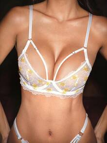 Bella Beso Conjunto de 2 piezas de sujetador con aro de margarita transparente para el verano - Multicolor - Ver 5